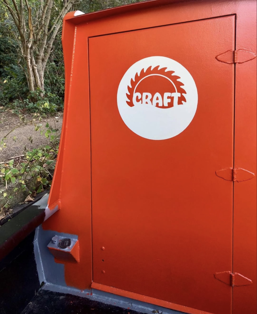 Hand-painted logo 'Craft'